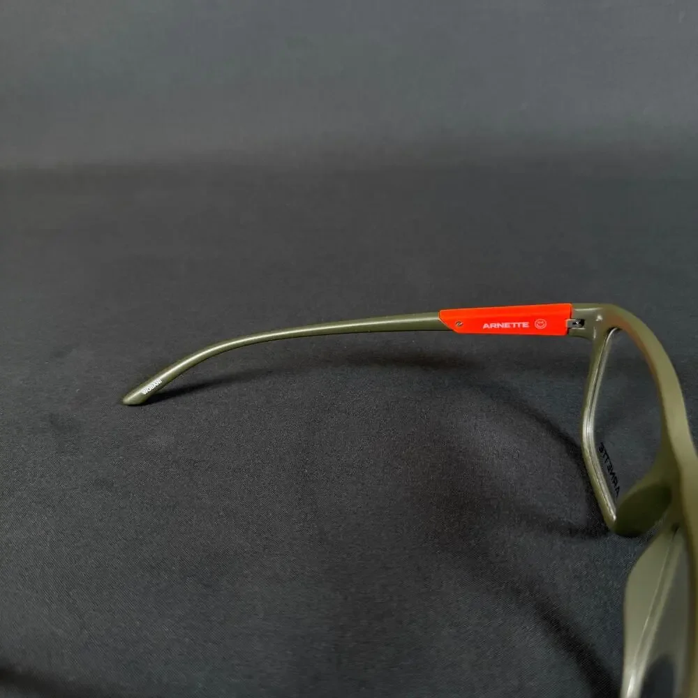 NEW Arnette Wobani AN 7239 2854 54-18 140 Green Orange Sport Eyeglass With Box